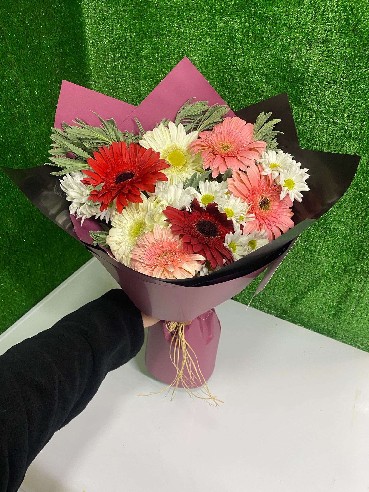 Pastel Aşk Gerbera Buketi